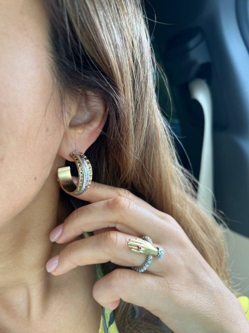 Alexander McQueen серьги #762830YR