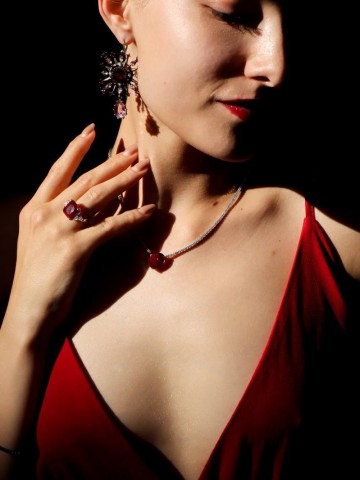 Alexander McQueen серьги #937691HR