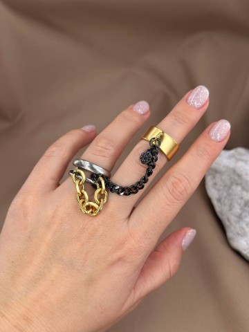 Alexander McQueen кольцо #980525XY