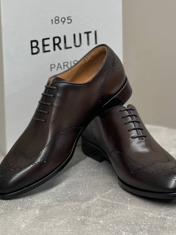 Berluti Ajoure Equilibre Venezia ботинки #379528GT