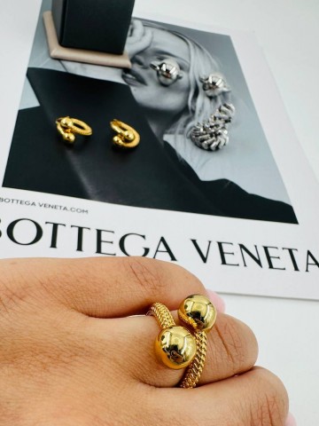 Bottega Veneta кольцо #966477BG
