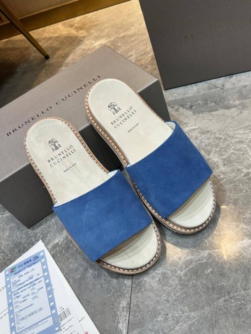 Brunello Cucinelli шлепанцы #160725HF