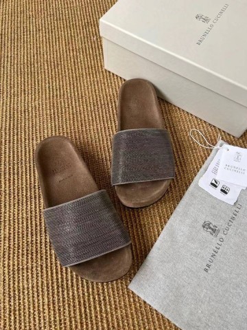 Brunello Cucinelli шлепанцы #215956XG