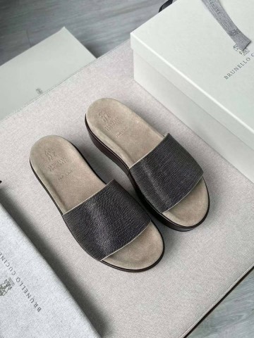 Brunello Cucinelli шлепанцы #116200EM