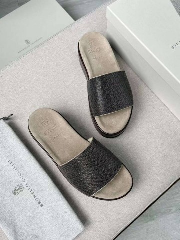 Brunello Cucinelli шлепанцы #116200EM