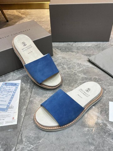 Brunello Cucinelli шлепанцы #464711DK