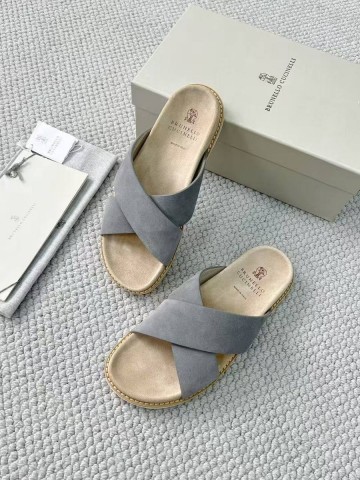 Brunello Cucinelli шлепанцы #670916FW