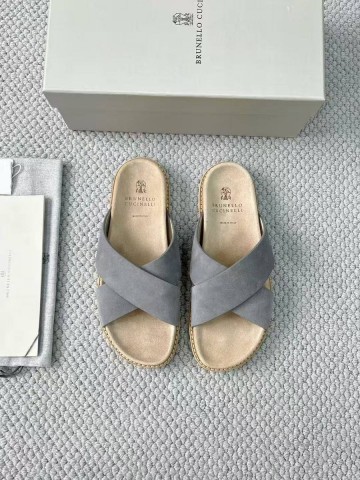 Brunello Cucinelli шлепанцы #670916FW