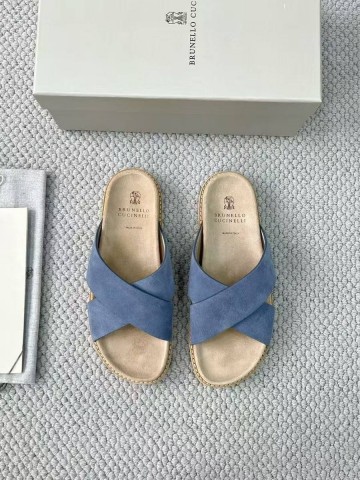 Brunello Cucinelli шлепанцы #638214FI