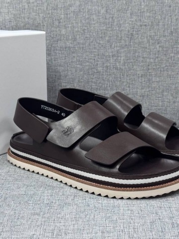 Brunello Cucinelli шлепанцы #799763BK