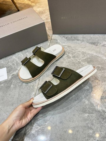Brunello Cucinelli шлепанцы #433640IN