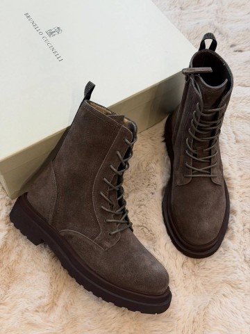 Brunello Cucinelli Combat ботинки #391601WM
