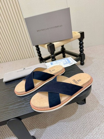Brunello Cucinelli шлепанцы #666145OH