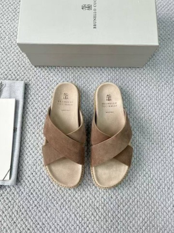 Brunello Cucinelli шлепанцы #553260LB