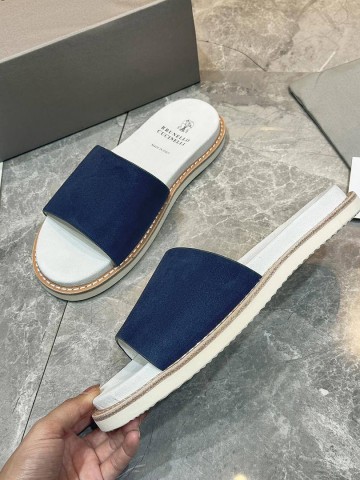Brunello Cucinelli шлепанцы #696645PF