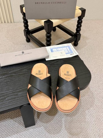 Brunello Cucinelli шлепанцы #764218NW
