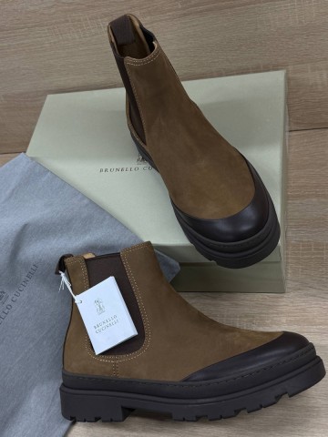 Brunello Cuccinelli Combat ботинки #109367NZ