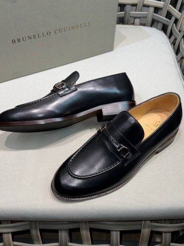 Brunello Cucinelli HORSEBIT лоферы #697279ZC
