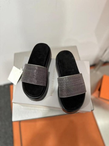 Brunello Cucinelli шлепанцы #698444DK