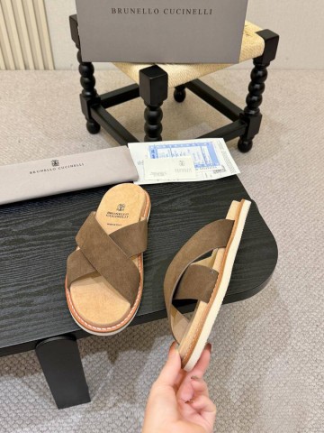 Brunello Cucinelli шлепанцы #387895DB