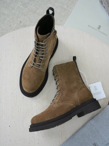 Brunello Cucinelli Combat ботинки #795348MG