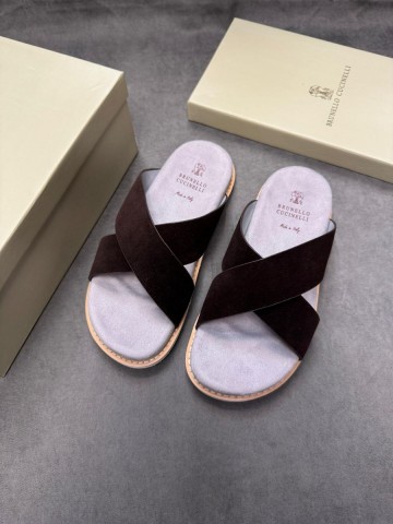 Brunello Cucinelli шлепанцы #425017YB