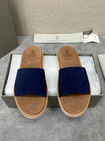Brunello Cucinelli шлепанцы #755010PK