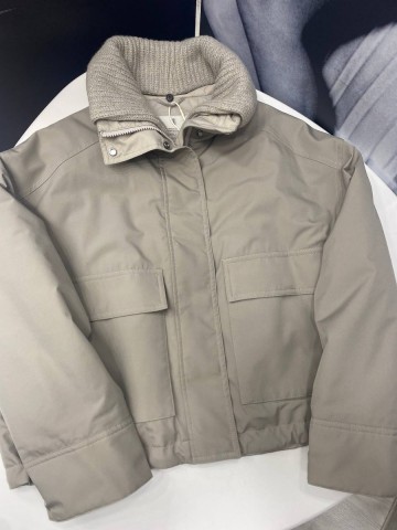 Brunello Cucinelli пуховик #794156FR