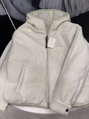 Brunello Cucinelli пуховик #801073VV