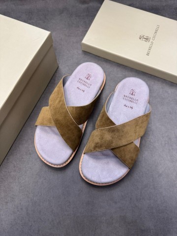 Brunello Cucinelli шлепанцы #902282MS