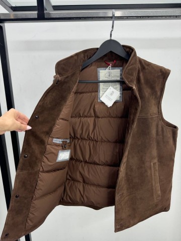 Brunello Cucinelli жилет #855426TL