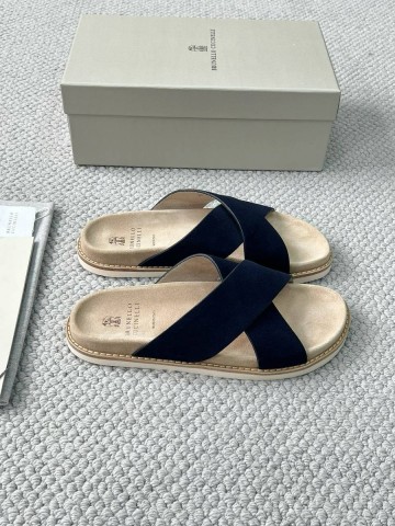 Brunello Cucinelli шлепанцы #883653XM