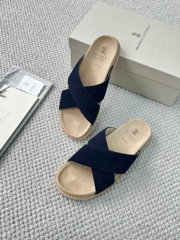 Brunello Cucinelli шлепанцы #883653XM