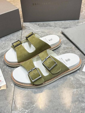 Brunello Cucinelli шлепанцы #619295NV