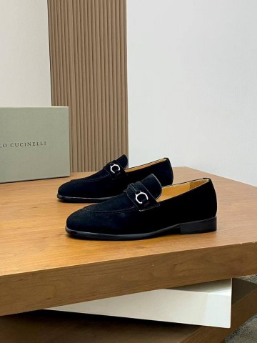 Brunello Cucinelli HORSEBIT лоферы #458242VD