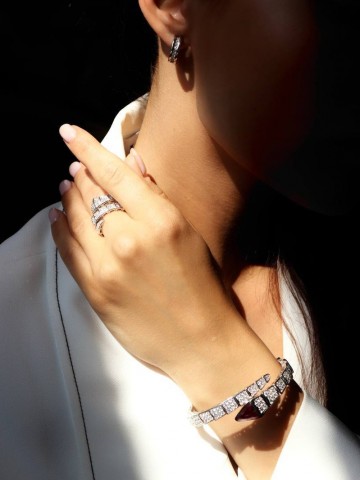 Bvlgari серьги #217152WQ