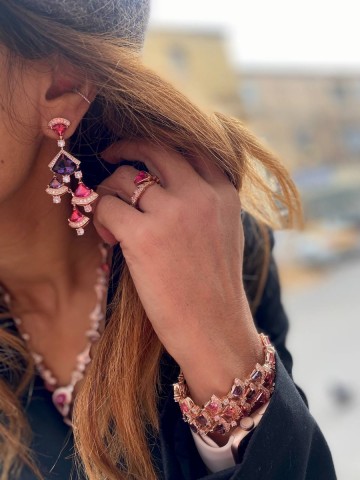 Bvlgari серьги #383530BD