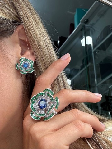 Bvlgari серьги #388698SB