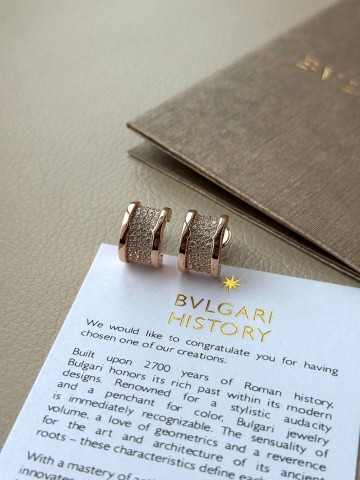 Bvlgari серьги #678039BB