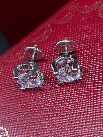 Cartier серьги 0,8 #127159CJ