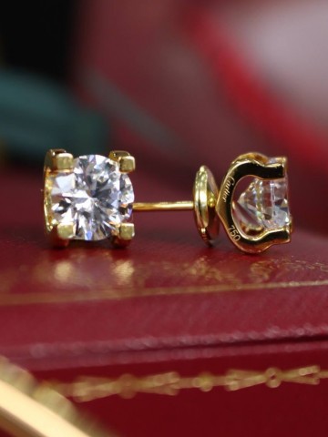 Cartier серьги 0,8 #476265AY