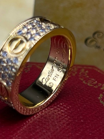 Cartier кольцо