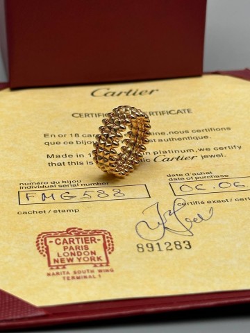 Cartier кольцо