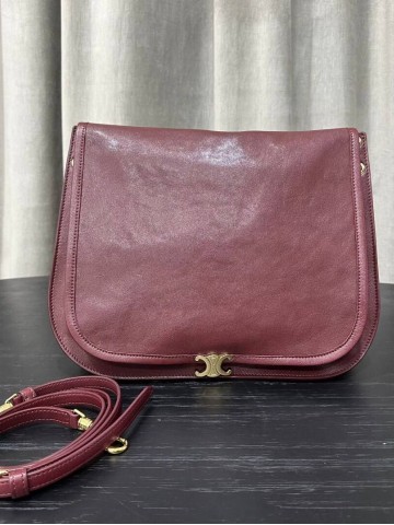 Celine Soft Triomphe Besace сумка #234918BY