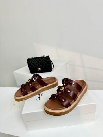 Celine шлепанцы #442667JW