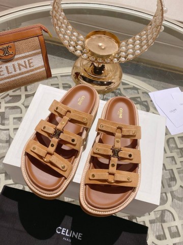 Celine шлепанцы #519654YR