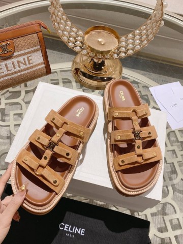 Celine шлепанцы #519654YR