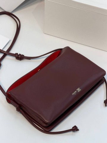 Celine TRIO FLAP AGNEAU LISSE сумка #770800CW
