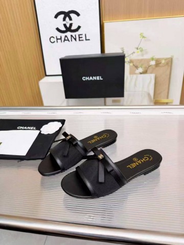 Chanel шлепанцы #485418TC