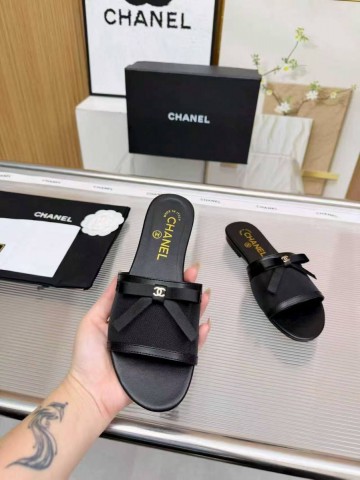 Chanel шлепанцы #485418TC